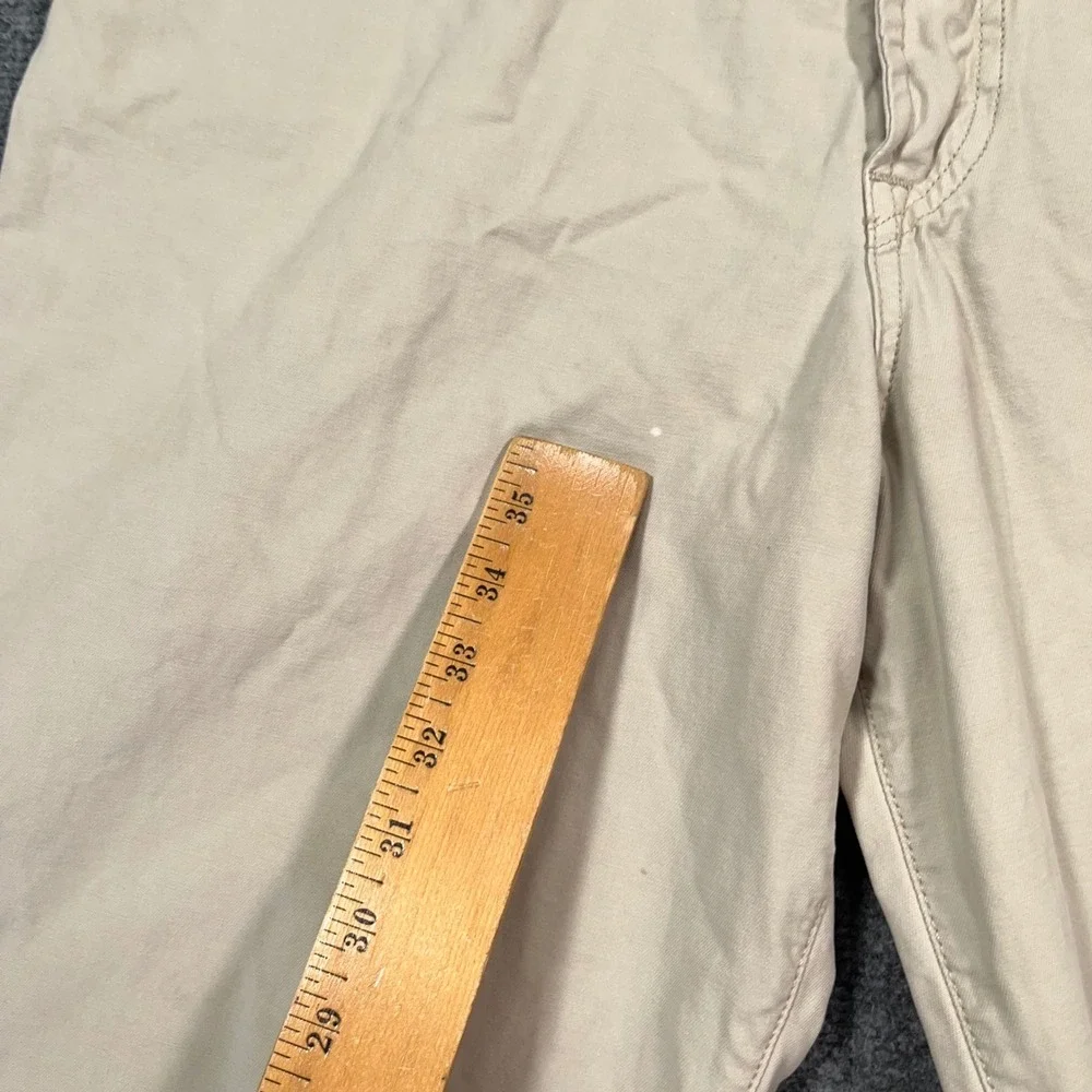 VTG Lucky Brand Dungarees Pants Mens 36x32 Baggy Made in USA Beige Utility Gorp